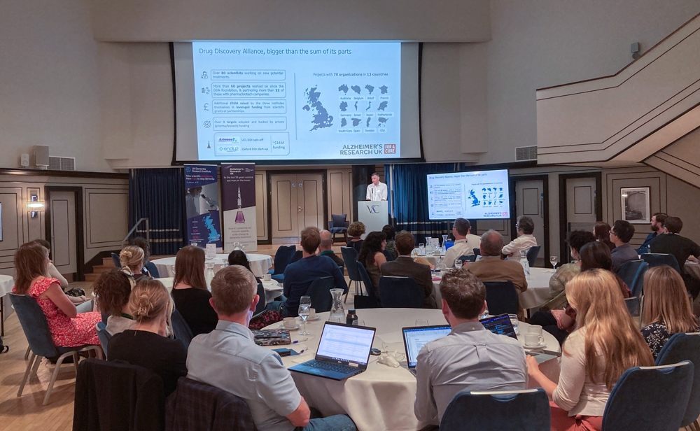 This month, UK DRI and @AlzResearchUK came together for a joint workshop, convening academics & experts from ARUK's Drug Discovery Alliance to discuss how the organisations can work together through new collaborations🤝 Find out more👉buff.ly/3pytFGe