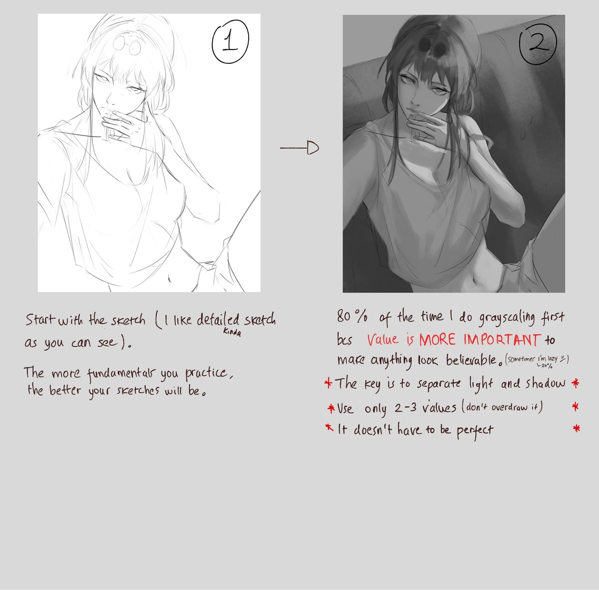 Luxearte_'s tweet image. My in depth painting process &amp;amp; how I do stuff
(mostly about tools I usually use + general coloring tips)
srry for scuffed hand writing LOL

Download PSD file : drive.google.com/file/d/1JAQFR1…

Hope it helps!
I will make other tutorials in the future, ofc. (color, lighting etc)
