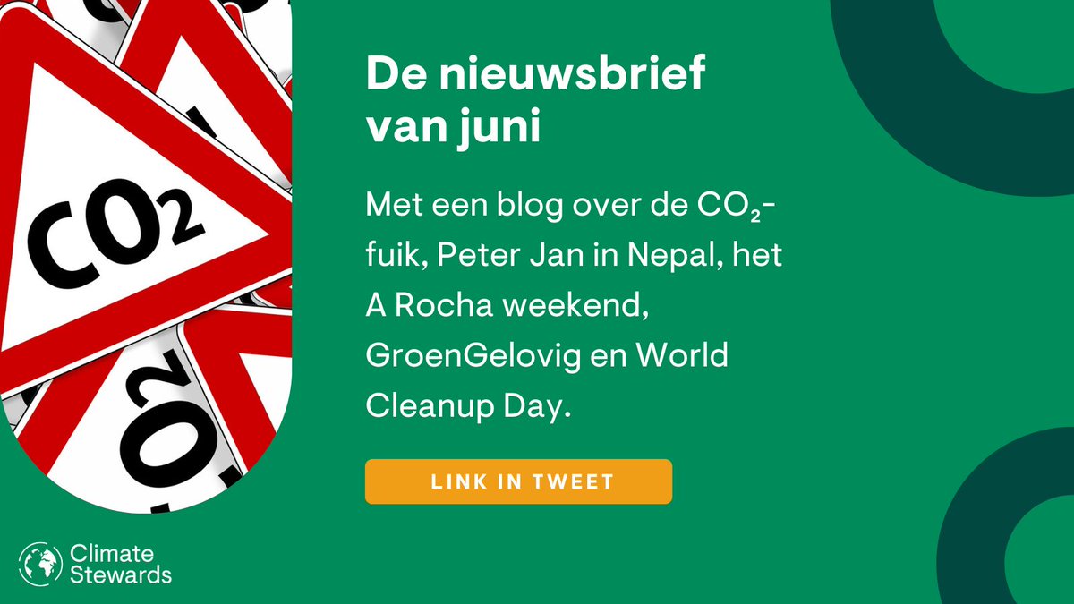 De nieuwsbrief van juni is er! Hij is goedgevuld met oa allerlei leuke activiteiten de komende tijd met de Scheppingsperiode @LaudatoSiNL, #worldcleanupday en <a href="/GroenGelovig/">GroenGelovig</a>. 

mailchi.mp/06c95191c8d2/2…