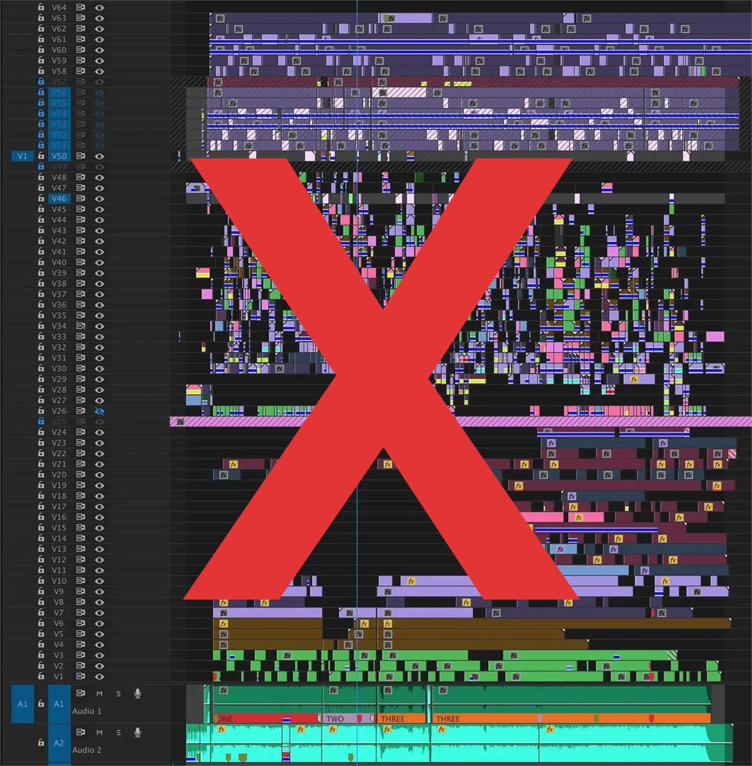 JackIdeFilms's tweet image. Staying organised while editing videos saves time and boosts creativity. 

Now if you're project is messy, searching for that one asset becomes like trying to find a needle in, well, a pile of needles!

So why not just keep things tidy and save your sanity!

#videoediting #tips
