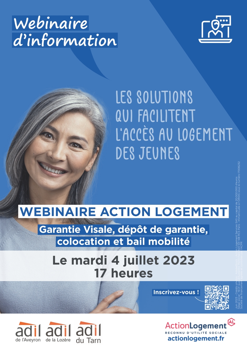 Adil12Aveyron's tweet photo. [📷Webinaire] l'ADIL12, L' ADIL81 et L'ADIL48 en partenariat avec @Services_AL  ont le plaisir de vous inviter à une visio-conférence sur le thème : les solutions qui facilitent l'accès au logement des jeunes
Inscription: https://t.co/BMNnzp1lEd https://t.co/ZLHNVS2Elg
