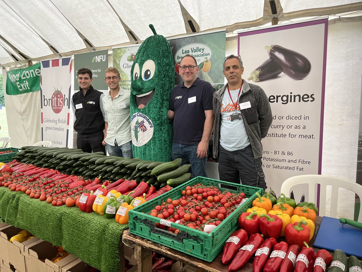 We’re ready for the Essex Schools Food & Farming day @WrittleOfficial 

3,000 school learners about to taste Lea Valley Cucumbers, Tomatoes & Peppers.

See you tomorrow!!!!

#essexschoolsfoodandfarmingday #esffd @NFUEastAnglia @NFUHerts @EssexAgSociety @GlinwellPLC #Leavalley