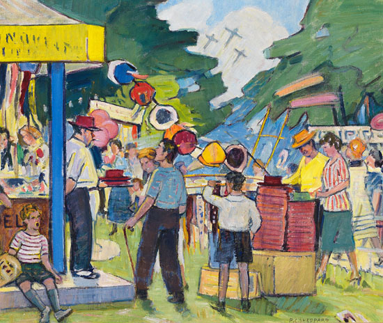 「Peter Clapham Sheppard (1882-1965)」|Thomas Ragonのイラスト