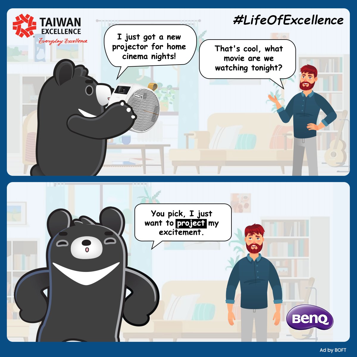 TE_Official_In's tweet photo. PO and his friend are always up for a fun and entertaining time, adding a touch of excellence to every situation!

#LifeOfExcellence #TaiwanExcellence #AwardWinningProducts #EverydayExcellence #SmartLife #Technology #Tech #Innovation https://t.co/e2tskgn9Xm