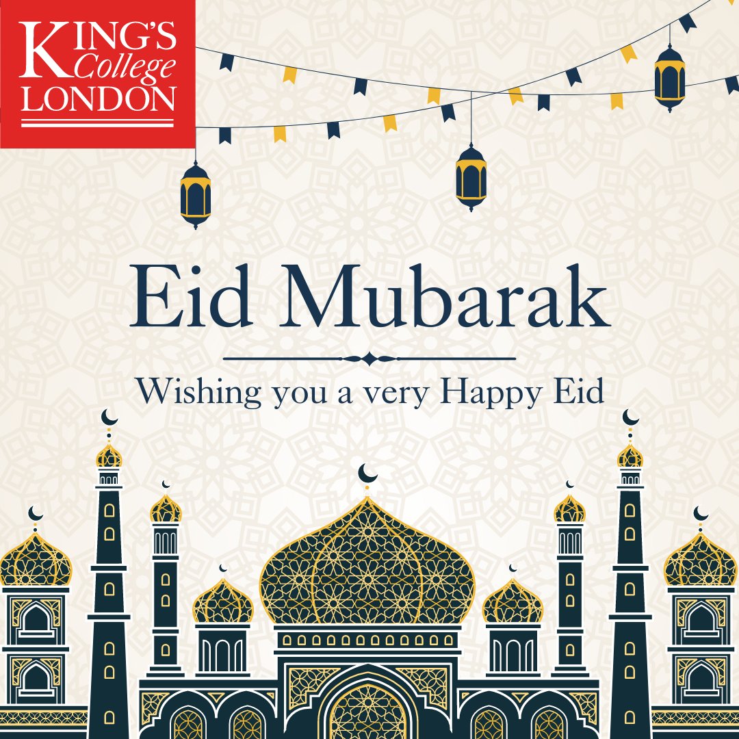 To all celebrating #EidAlAdha - Eid Mubarak! from all @KingsCollegeLon #EidMubarak @KCLChaplaincy @KingsCollegeLon