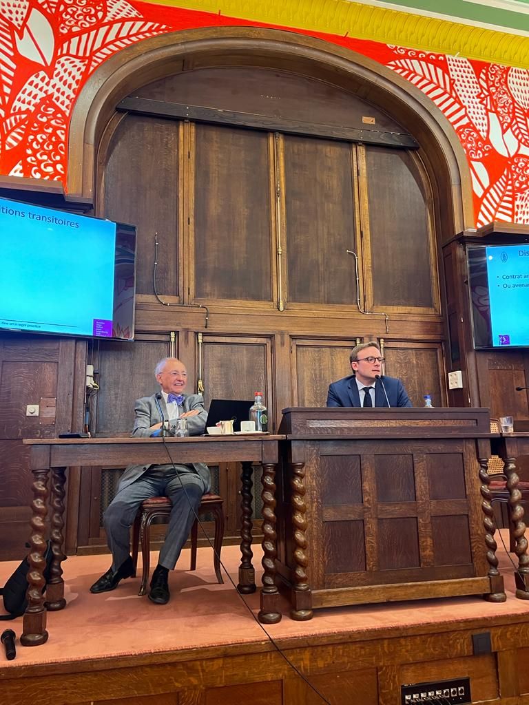 Beau succès pour la conférence de Denis Philippe consacrée aux clauses exonératoires de responsabilité.  👀 Vous avez manqué la conférence ? Jetez un petit coup d'œil sur la présentation Powerpoint depuis le lien ci-contre: urlr.me/9NX8F