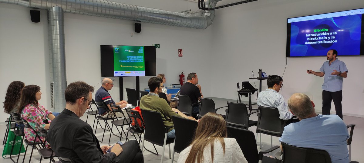emprenderIAF's tweet image. Segunda sesión del ciclo StarTTech 2023 con Mario Azurza, Director de Formación de @tutellus realizado en @ITAINNOVA en el marco del @AragonDih #StarTTech @IAF_Aragon @GobAragon