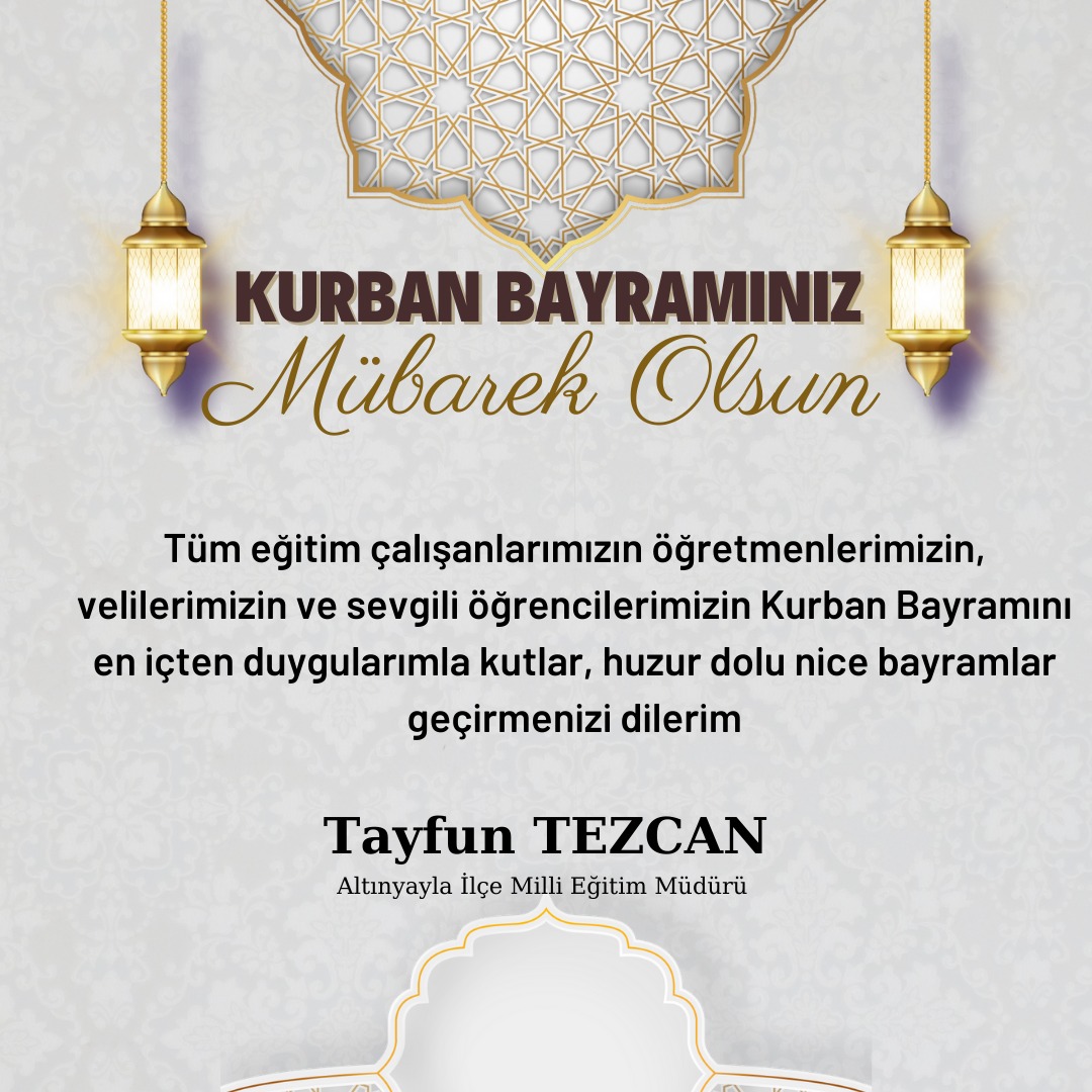 Burdur-Altınyayla İlçe Milli Eğitim Müdürlüğü (@altinyaylamem) on Twitter photo 