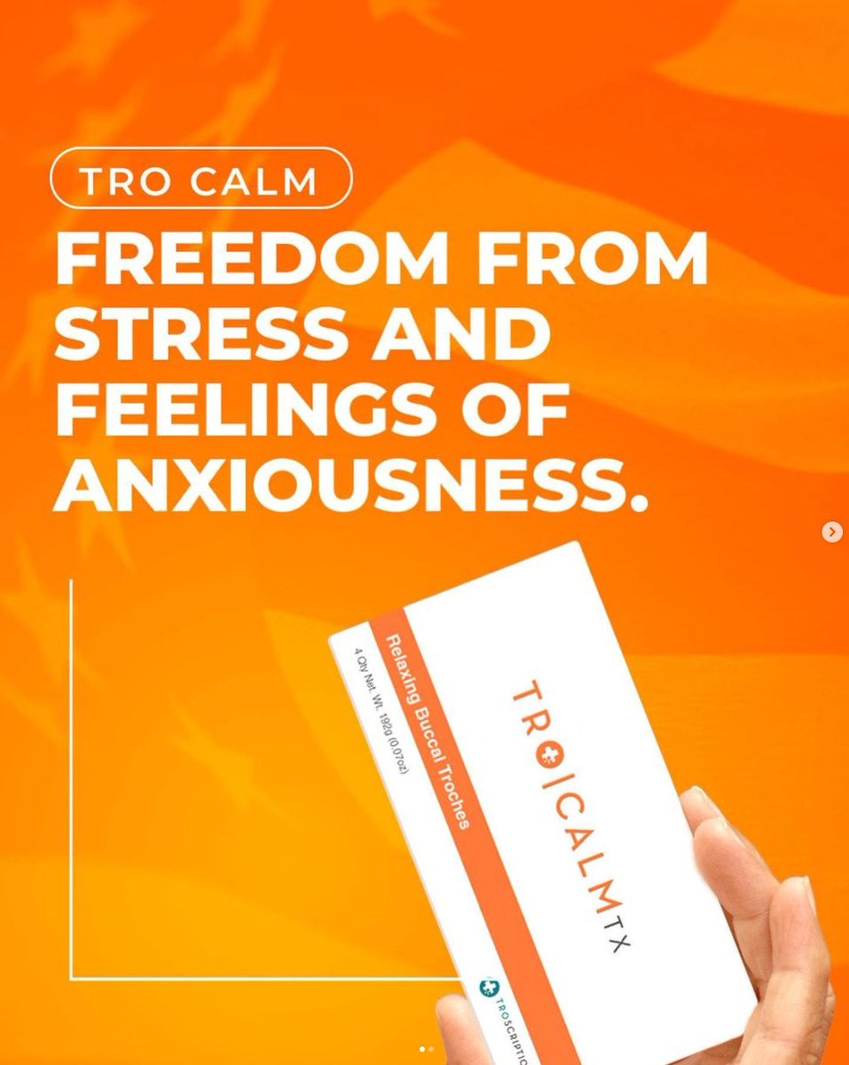 XbrainUk's tweet photo. #troscriptions Products in the Uk  https://t.co/RO9hWrVaJj
------------------------------------------------------ 
Who likes feeling anxious?! ❌ That’s why we #buccalup with Tro Calm 📷. Start getting into the flow state and turn off those ruminating thoughts with the perfect mix of Kava, CBD, CBG, and our GABA precursor, Nicotinyl-GABA.
