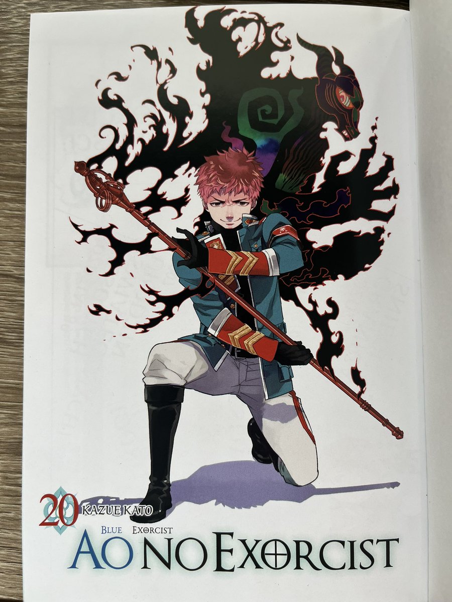 rainymegane's tweet image. The 29th volume cover was finally revealed, so tell me what’s your favorite AoEx cover! 

Mine is definitely 20th volume one and its color page with released Yamantaka - I love how it screams of Shima’s cockiness and boosted confidence 💗