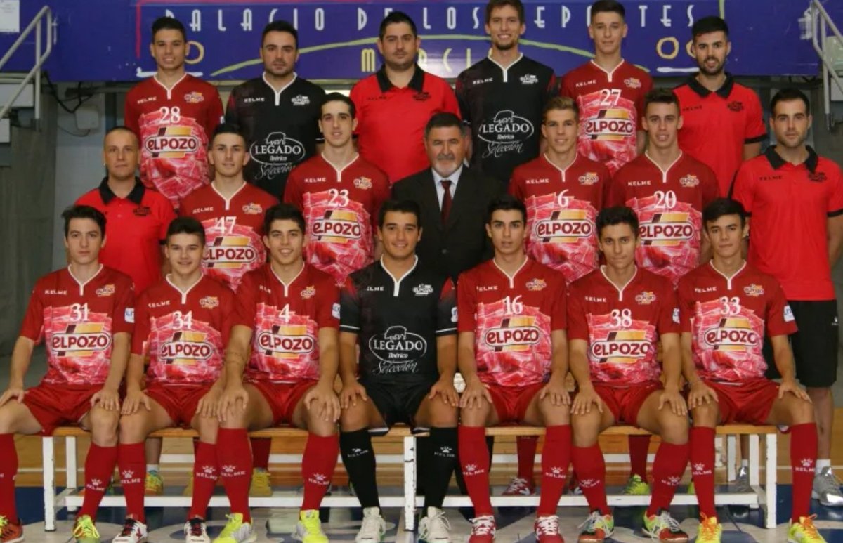 Plantilla ElPozo Ciudad de Murcia Temporada 2016/17 #EraseUnaVezFutsal