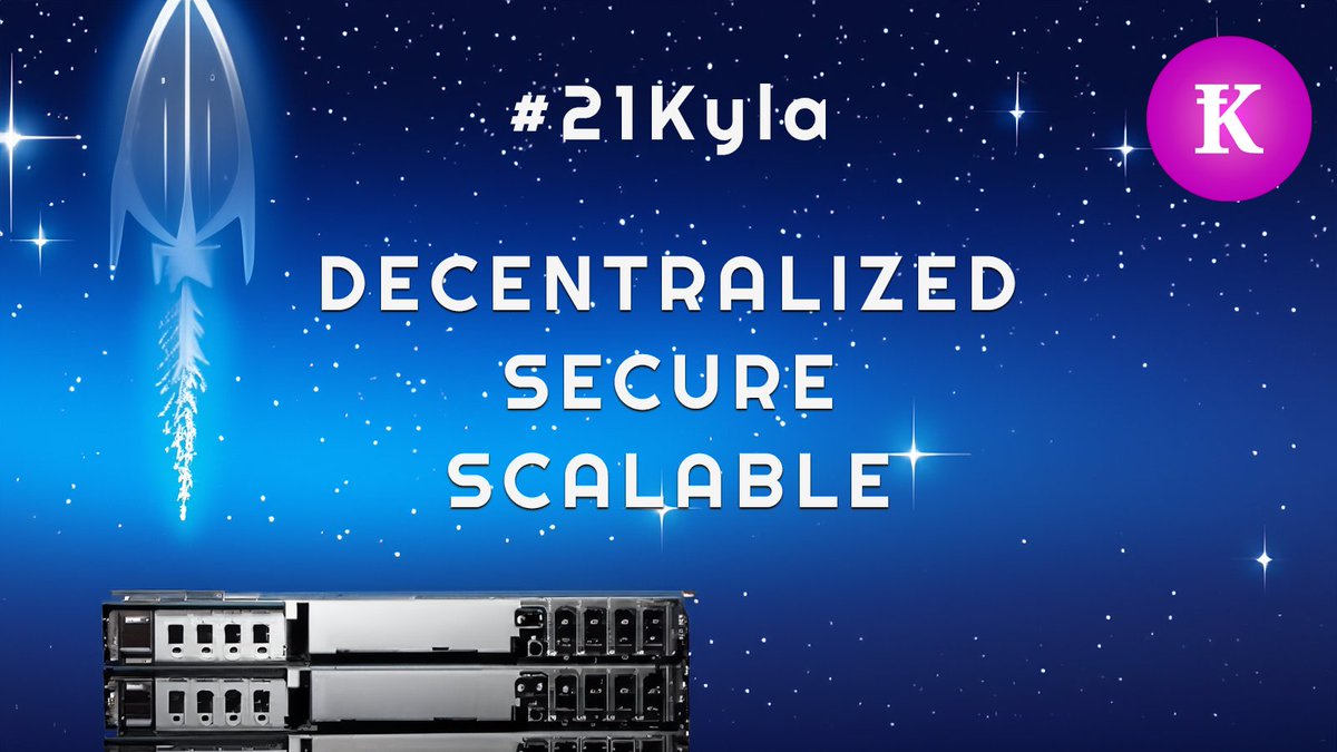 Decentralized, secure, and scalable—all the things you need in one package!

#21Kyla $KCN #Kylacoin #crypto #lowMC