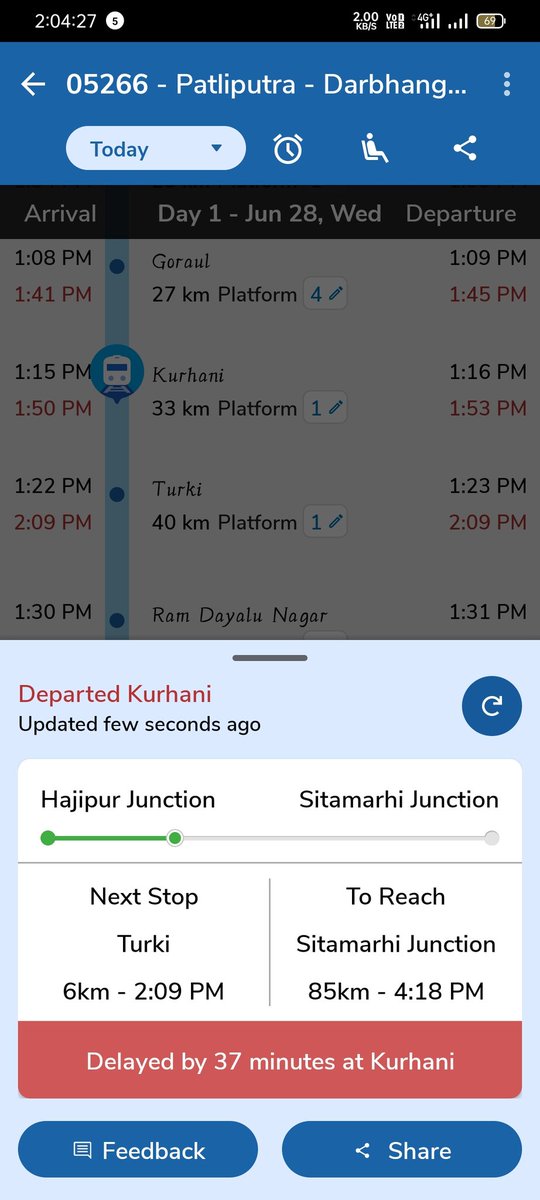 RatanPrince7's tweet image. Dear @RailwaySeva "Another day, another train delay. Seriously, what's the deal? It's like a never ending saga of frustration. Constantly running late, inconveniencing commuters. We need a solution, better maintenance, and efficient management. 
Plz😭 solve this issue 🙏#dealy