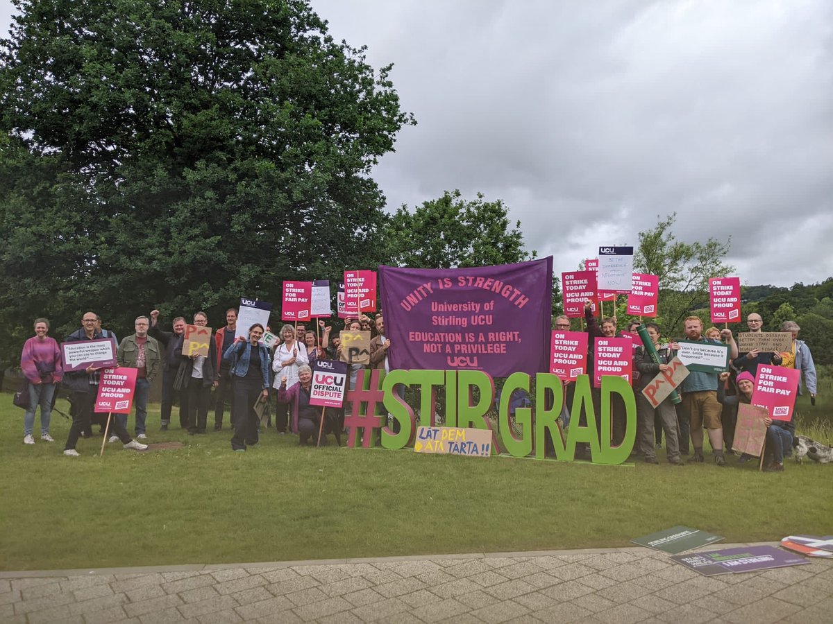 UCU Stirling tweet media