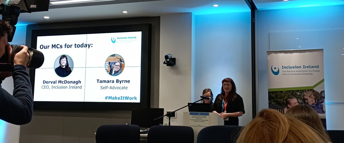 This morning we are in <a href="/IndeedIE/">Indeed</a> for the <a href="/InclusionIre/">Inclusion Ireland</a> "Make your Workplace for Everyone"#MakeItWork
