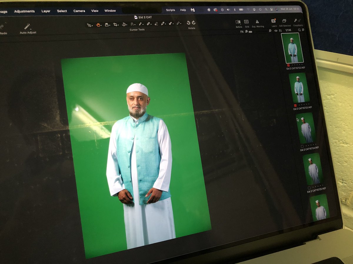 So far so good, shooting Eid ul-Adha portraits for Leeds2023 city of culture, at the Bangladeshi community centre, Leeds. What a fantastically lovely crowd of warm and welcoming folks! #Eid_Mubarak #leeds2023 #cityofculture