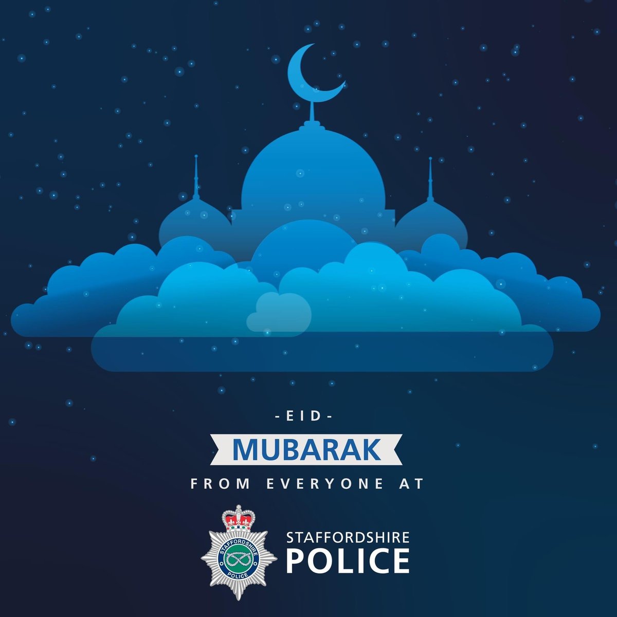 Eid Al Adha Mubarak to those celebrating today! May your families rejoice on this day! #Eid_Mubarak #EidAlAdha #999club #police #MCA