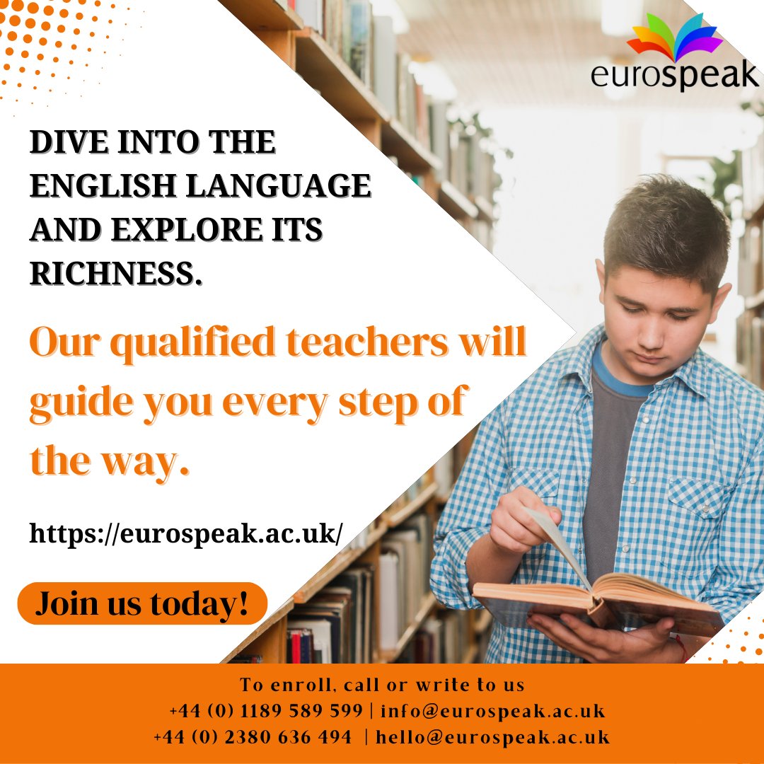 It is true that English has more speakers than any other language, but it is universal because the British Empire once held significant global power. 
#englishlanguageschool #readinguk #southampton #foreignlanguage #studyinuk #WednesdayMotivation