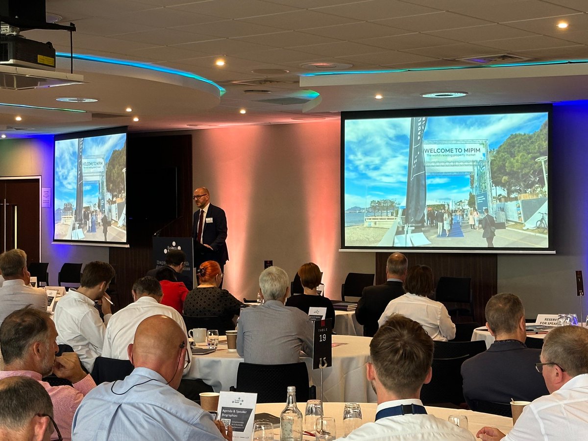 We're underway at here at #RegenSouth with Gavin Hall from <a href="/Savills/">Savills</a> and Chair of the Regenerate South Action Group introducing the day and highlighting the great work that has been done to date to put the #CentralSouthUK region on the map.