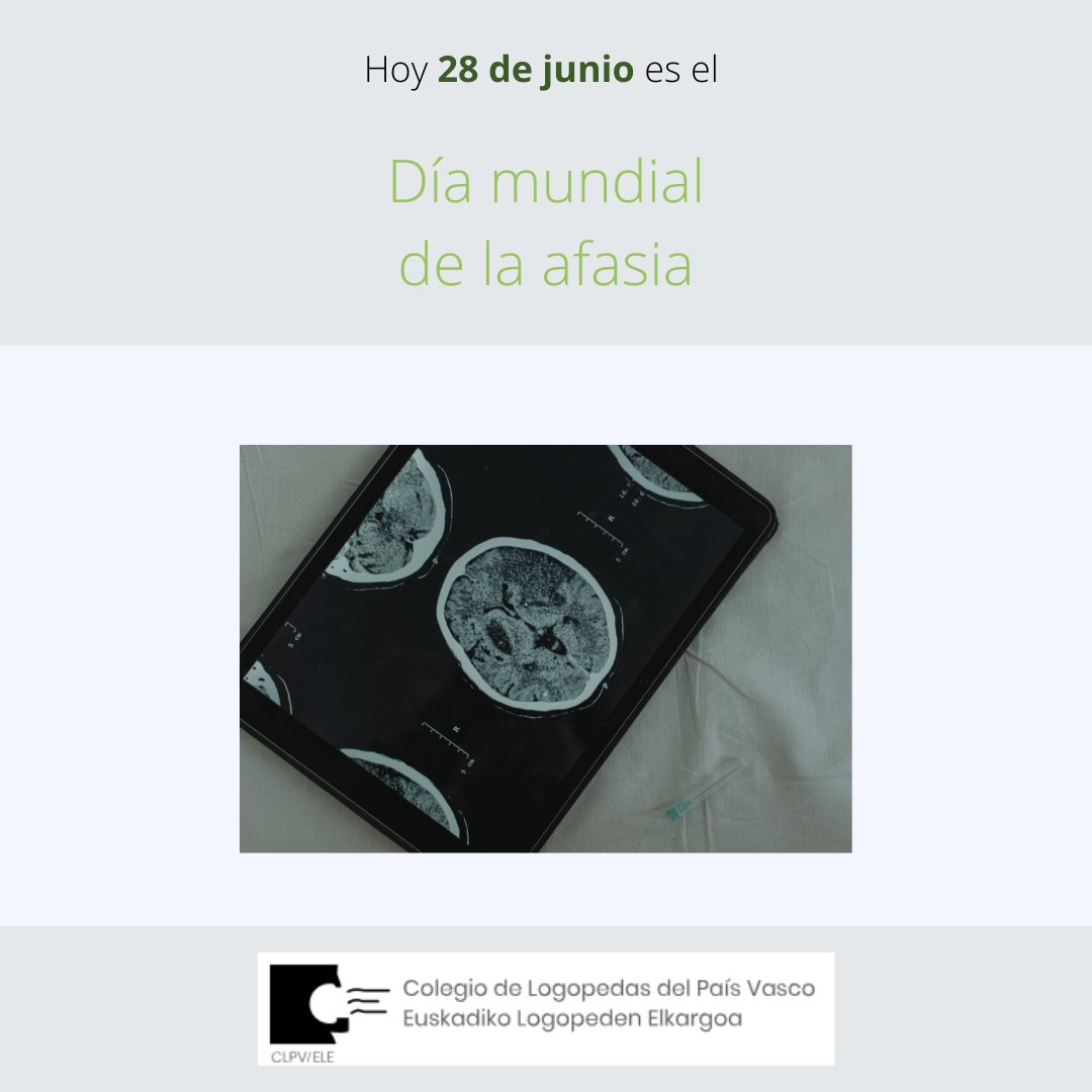 📅 Hoy es el Día Mundial de la Afasia, una afectación en la capacidad de producir y/o comprender el lenguaje. 
Es imprescindible que el logopeda forme parte del equipo multidisciplinar. 
#Afasia #AfasiaLogopedia