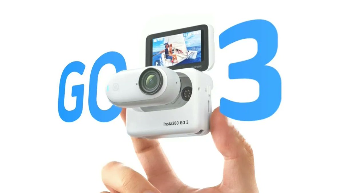 NewTechBites's tweet photo. Introducing Insta360 GO 3 - The Tiny Mighty Action Cam 👉👉https://t.co/4JZhvOV0yx 🤯#Action #Camera #Cam https://t.co/UWLd4F72Ne