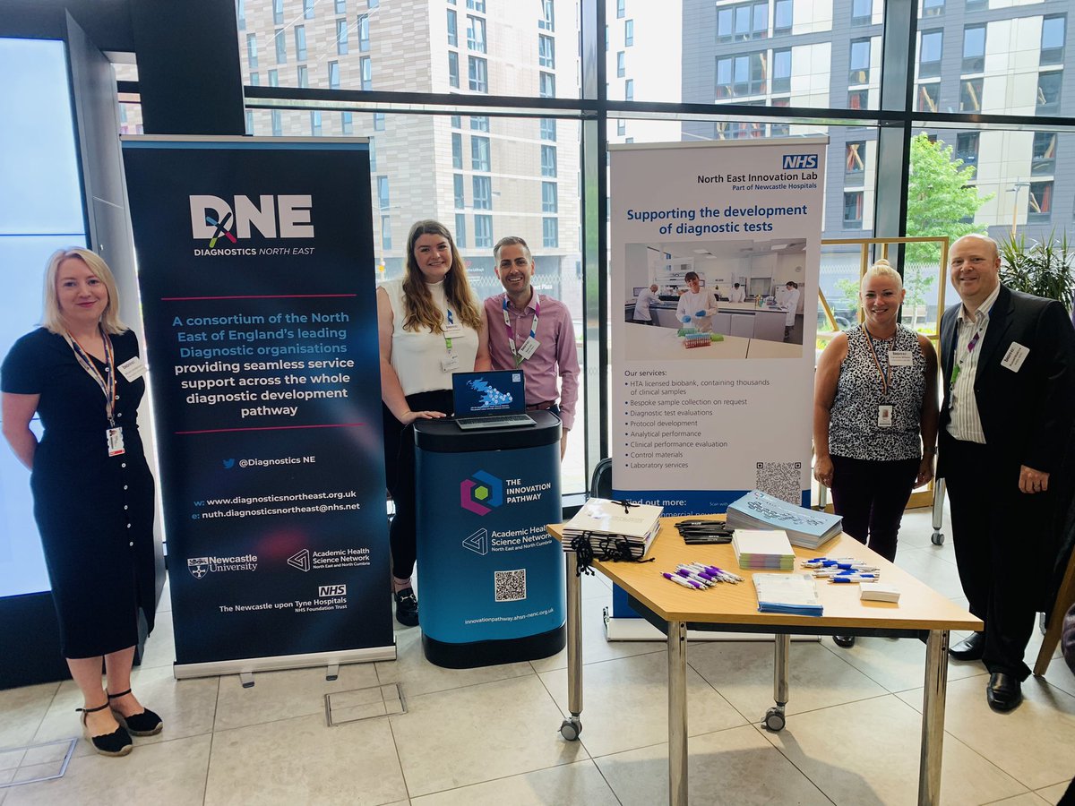 We are here at #biofocus at @TheCatalystUK! Come and see us to learn about how our partners can work with you, including @novopathNCL @innovlab_NE @AHSN_NENC 💪🏻 🌟 @Bionow @Tynetoinvest @NIHR_NCL_MIC @MedConnectNorth