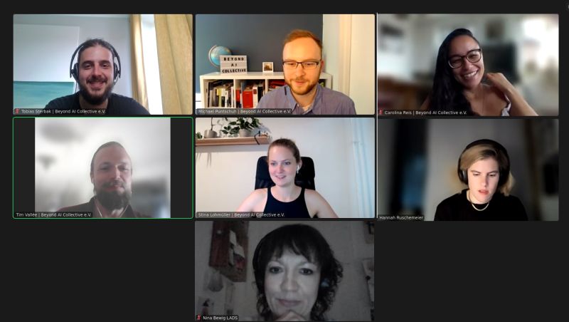 Tim_Tal (@timvallee_col) on Twitter photo #BeyondAICollective On Monday we (the Beyond AI Collective) had the opportunity to discuss discrimination in the context of AI-systems with @HannahRusc <a href="/gloptimist/">Michael Puntschuh</a> and Nina Bewig (LADS Berlin) and many more participants. Thx!
#AIethics #BeyondAICollective On Monday we (the Beyond AI Collective) had the opportunity to discuss discrimination in the context of AI-systems with @HannahRusc <a href="/gloptimist/">Michael Puntschuh</a> and Nina Bewig (LADS Berlin) and many more participants. Thx!
#AIethics
