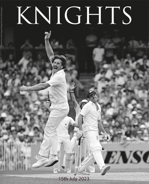 AuctionsKnights's tweet image. The Cricket Collection of Lord Botham

Saturday 15th July 2023, 3pm
The Long Room, The Oval, Kennington, London

An important private collection of over 200 lots of cricket memorabilia collected by Botham during his illustrious playing career.