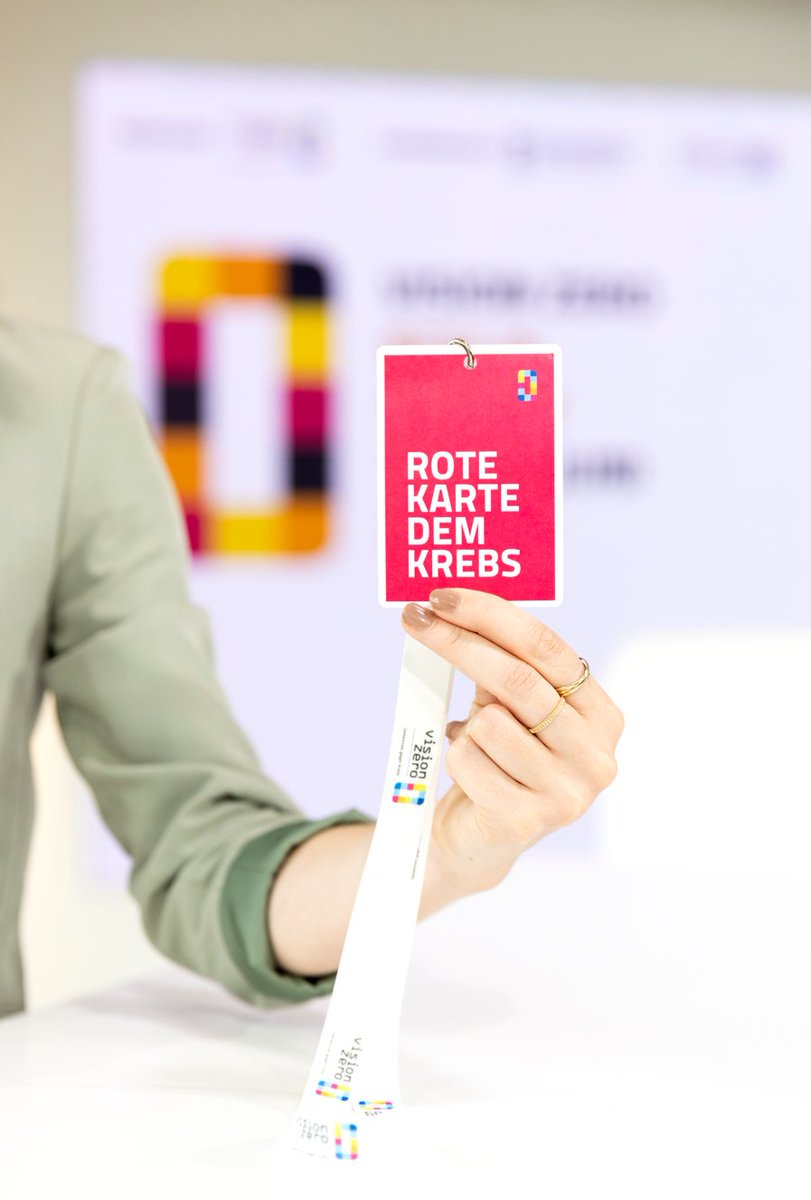 1 Woche ist der Vision Zero Summit 23 her…

Wir sind überwältigt von zahlreichen Teilnahmen, hochkarätigen Vorträgen &amp; Diskussionen!

Besonderer Dank an alle Patient: innen, deren Stimmen das Event bereichert &amp; geprägt haben.

DANKE an alle! 
#VisionZero
#RoteKartedemKrebs 🟥