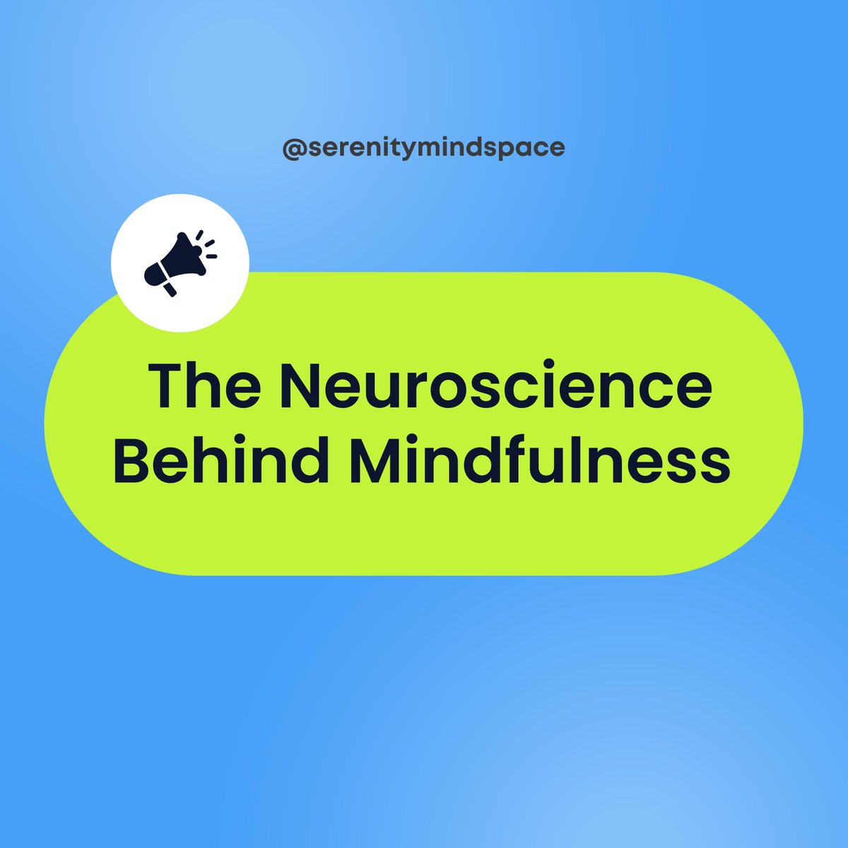 serenitymindspc's tweet image. "Unlocking the Power Within : Exploring the Neuroscience Behind Mindfulness and become more Awaken inside you"
.
.
.
#neuroscience #mindfulness #brainstructurechanges #defaultmodenetwork #dmn #attention #focus #meditation #neuroimaging #neuroimagingtechniques #emotionregulation