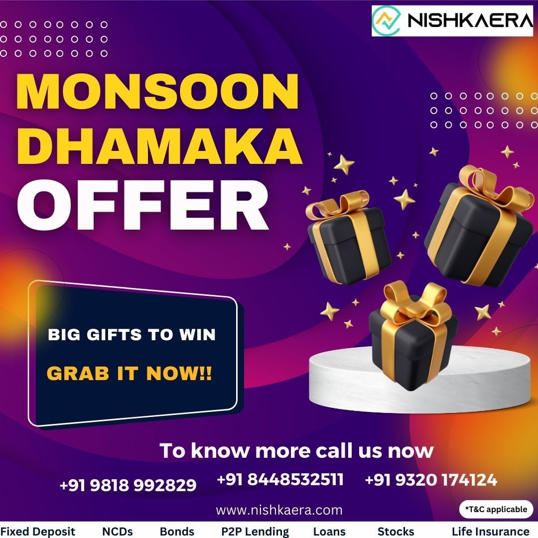 Its raining offers at Nishkaera
Chance to win big offers including iPhone 14 Max Pro, iPad, Apple watch, etc on various products.
Don't miss this big opportunity.
Call us today to know more about the offer. #MonsoonSavings
#RainyDayDeals
#MonsoonFinance
#MonsoonSpecials