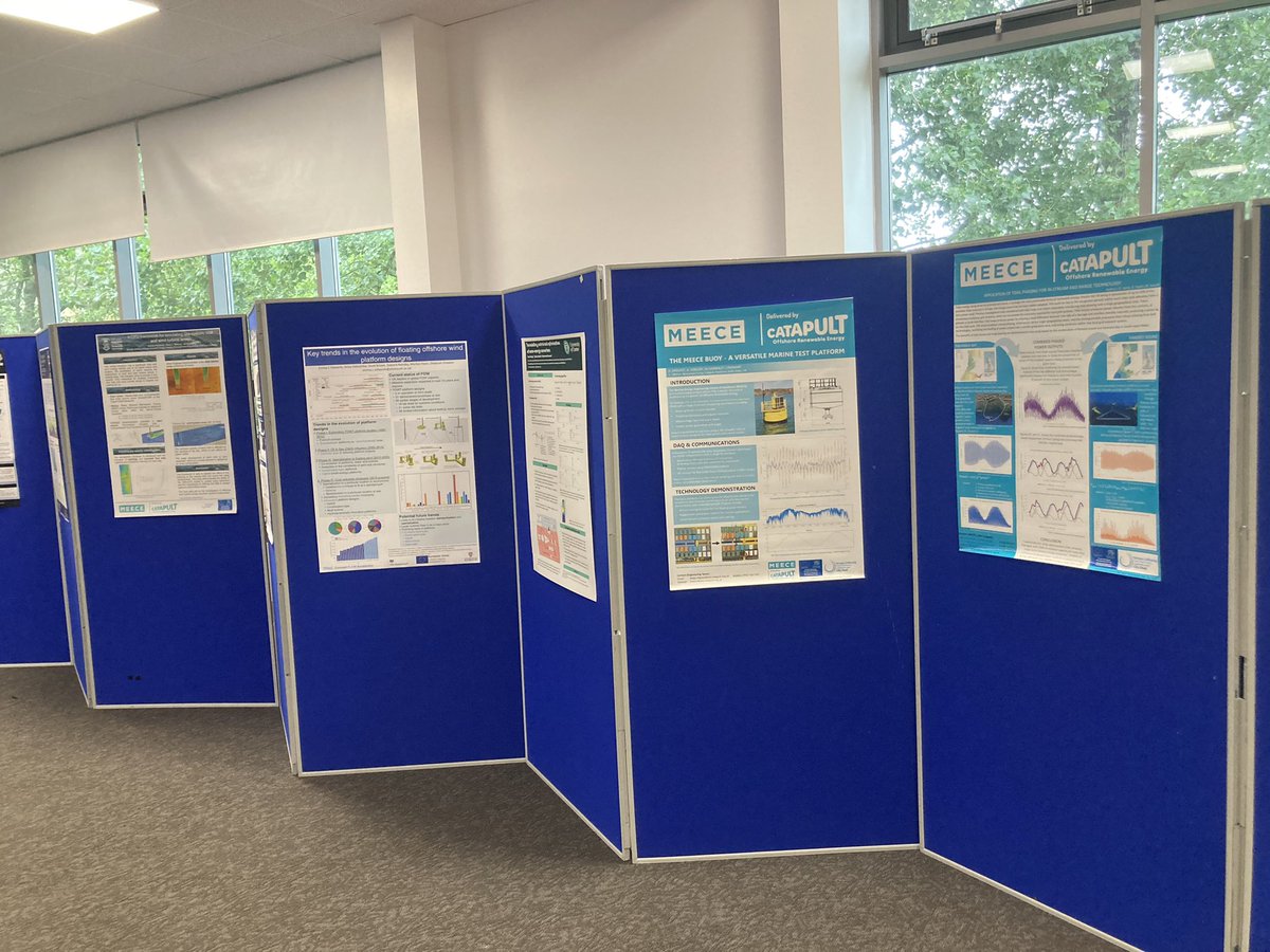 Our second day here at @primareuk held at the @UniofBath exploring the latest research in marine renewable energy. We’ll be announcing the winners of the Supergen PRIMaRE academic poster prize later today!