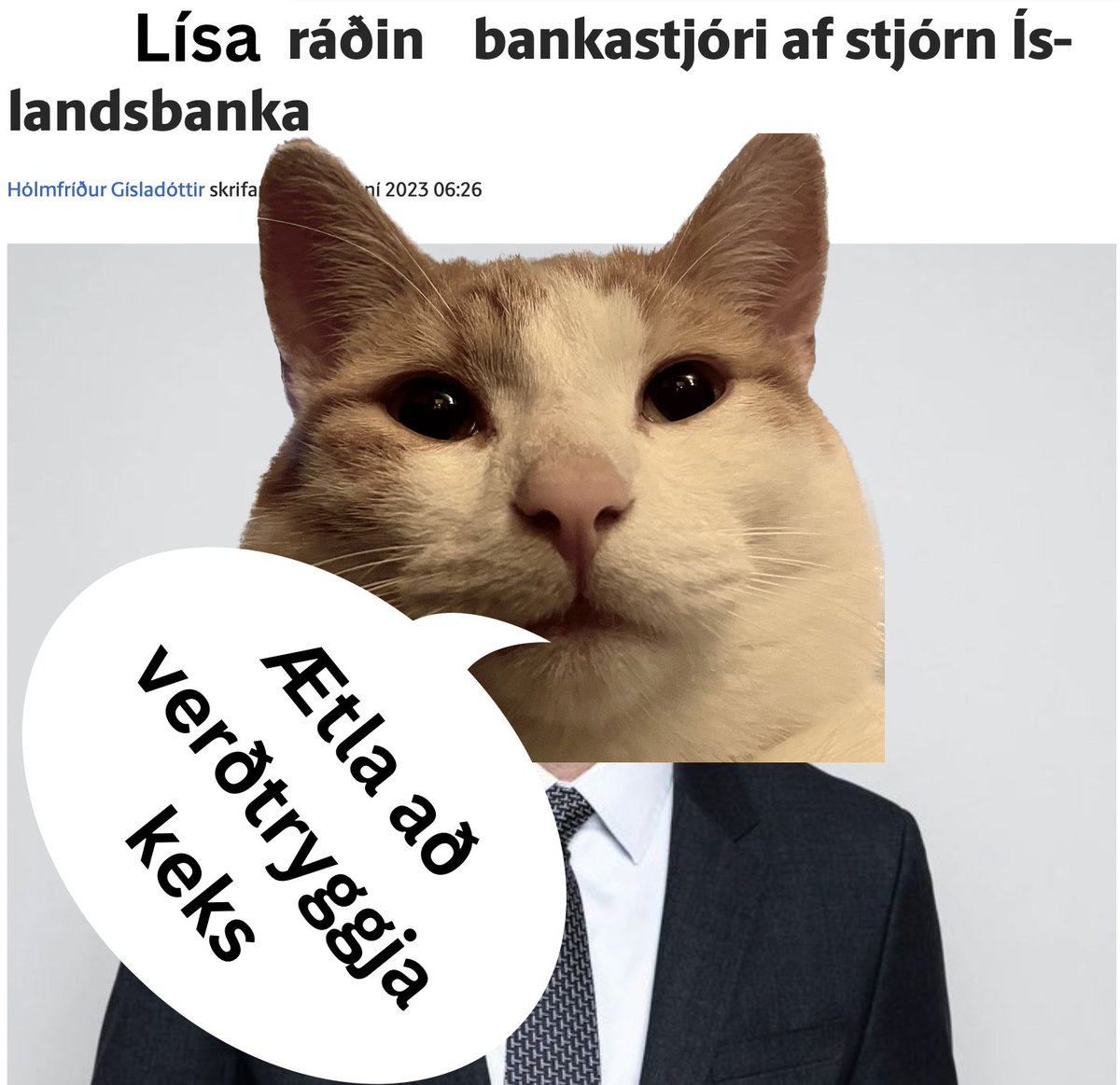 Ótrúlegir dagar hjá okkar konu, en hún tekur við stjórnartaumunum af festu