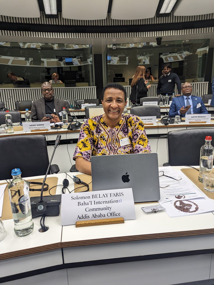 The 8th meeting of the EU-Africa  Economic and Social Stakeholders' Network. An opportunity to experience the beginning of the maturity of humanity for a better partnership.  #Brussels @EU_EESC #CivilSociety  ይኸው ተሰይመናል።