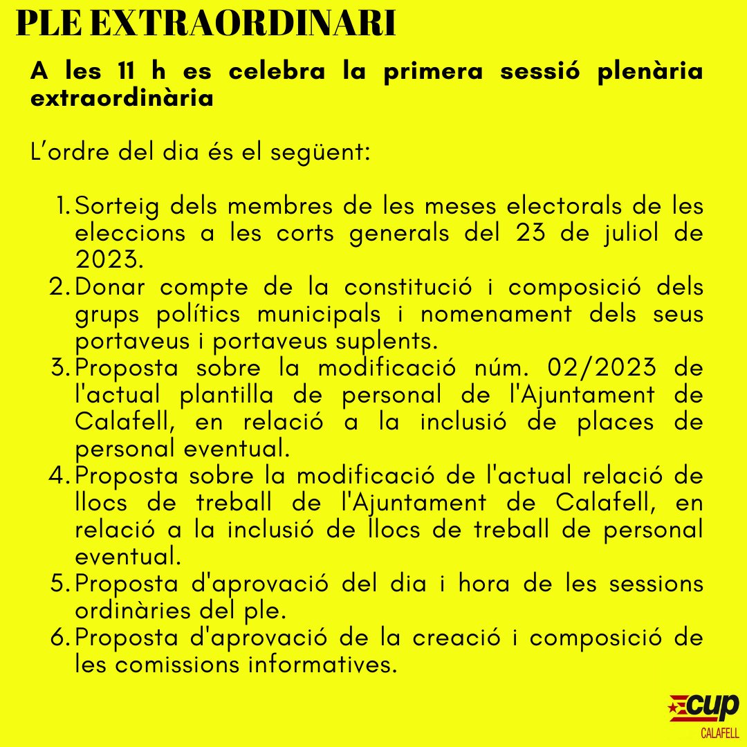 CUP Calafell tweet media