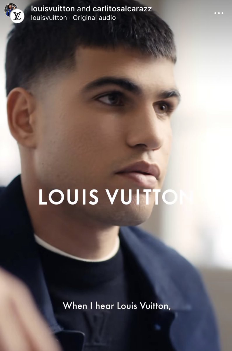 Louis Vuitton on X: .@carlosalcaraz for the Men's New Formal Collection.  With a captivating flourish, the House Ambassador boldly embodies the  contemporary elegance of Louis Vuitton's cultivated codes. #LouisVuitton   / X