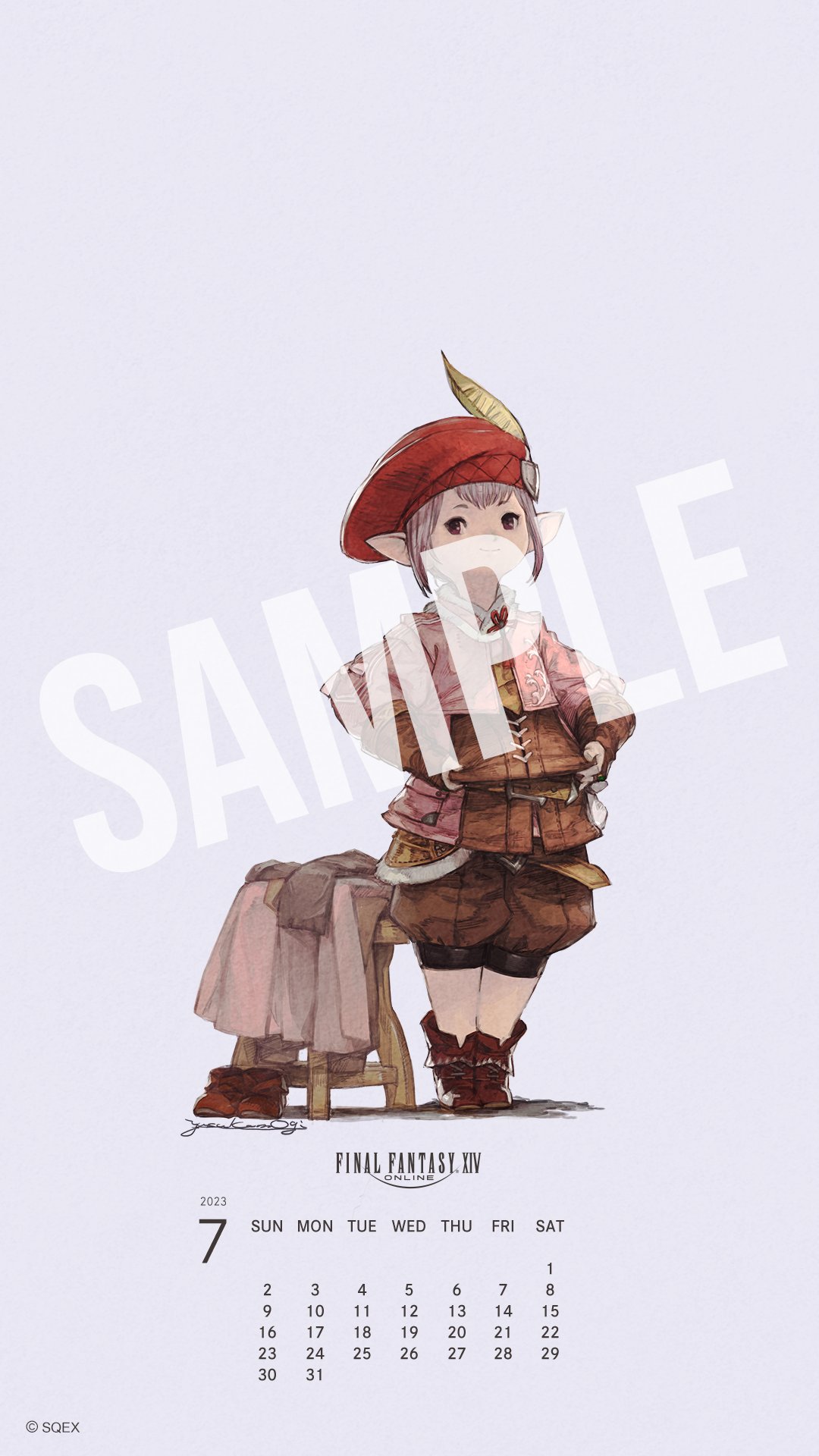 FF14 アクリルカレンダー FF14 アクリルカレンダー ファイナル