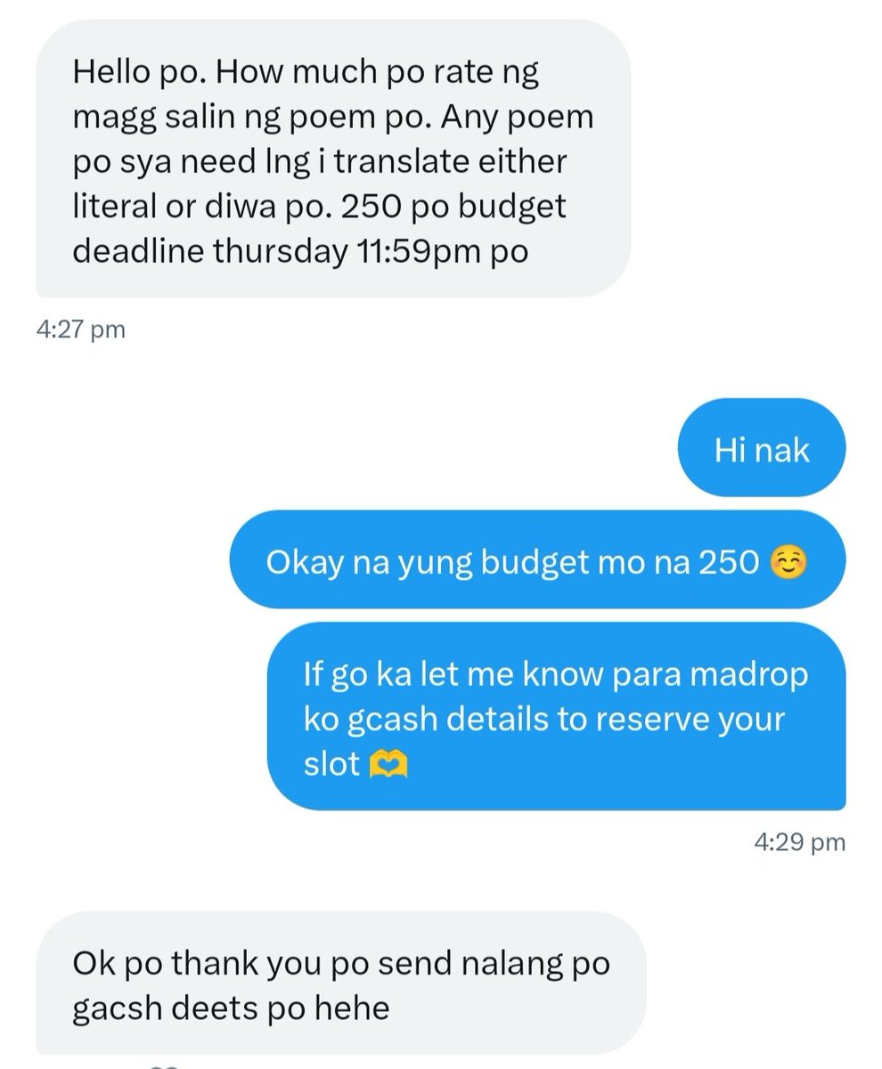 ~Gloomy ang weather but not in my space 🥹 Another secured commission. 

Task: Pagsasaling wika ng Tula 

STILL OPEN FOR SLOTS