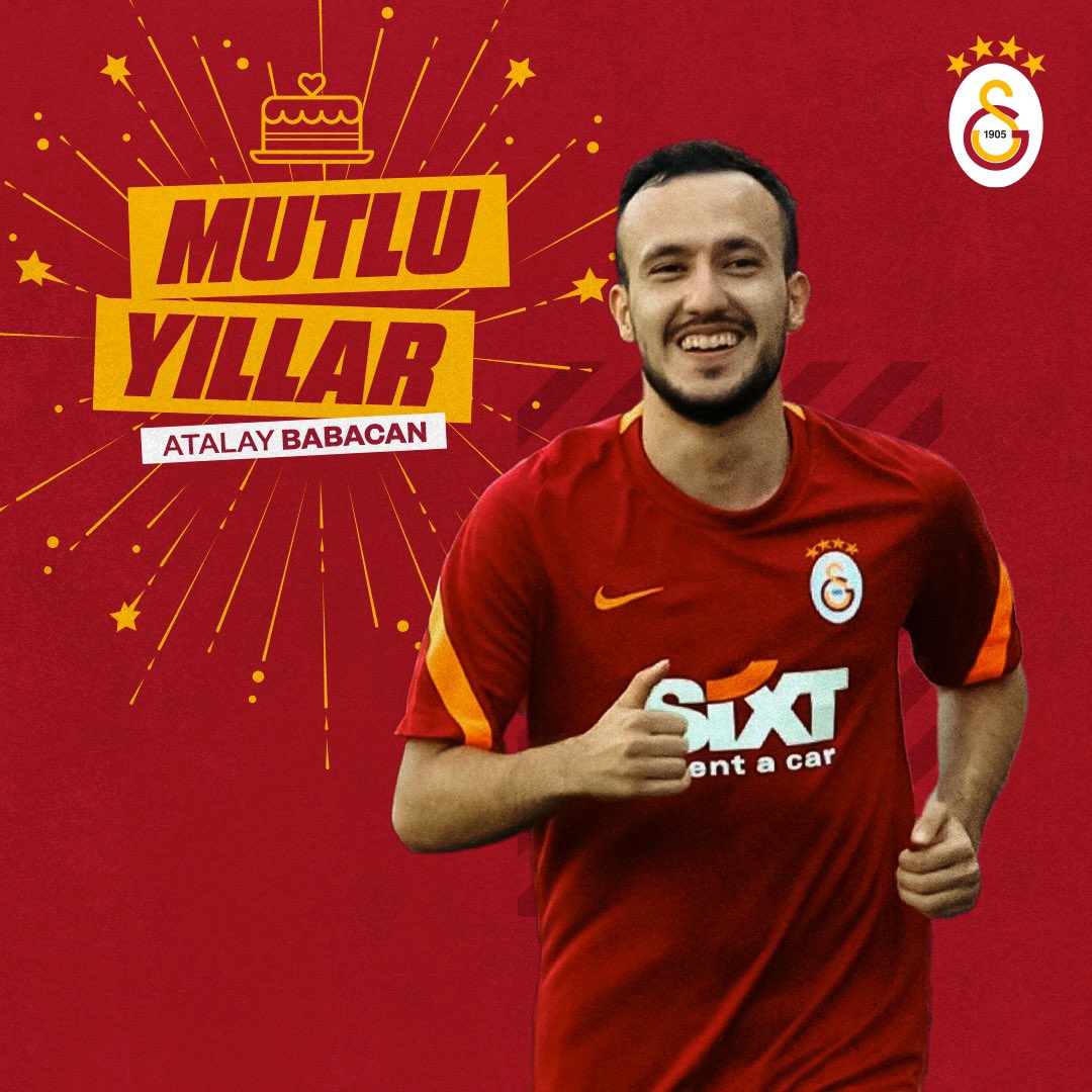 Bugün futbolcumuz Atalay Babacan’ın doğum günü. 🎂

İyi ki doğdun Atalay! 🥳