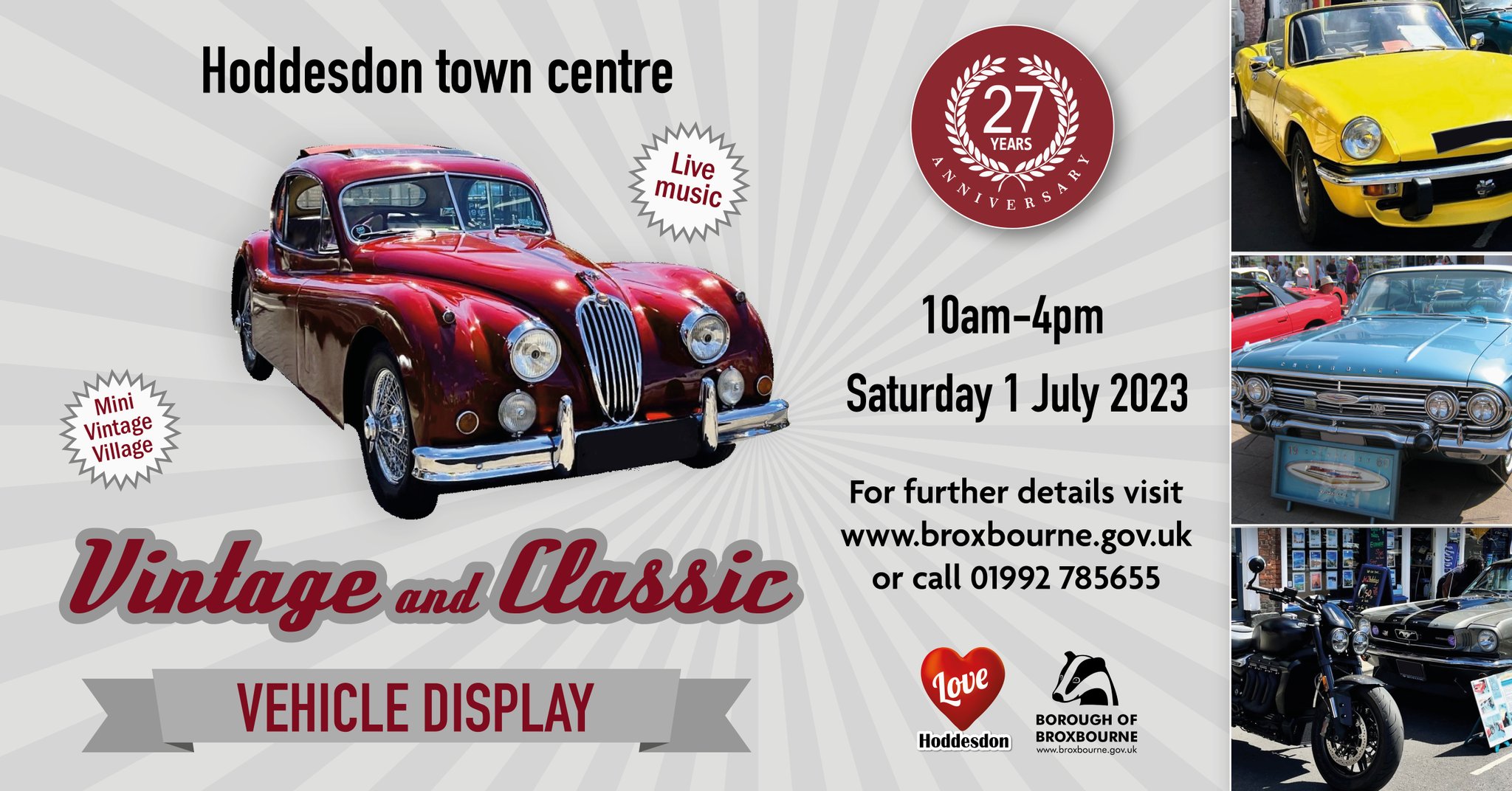 Broxbourne Council on Twitter "The "Vintage and Classic Vehicle