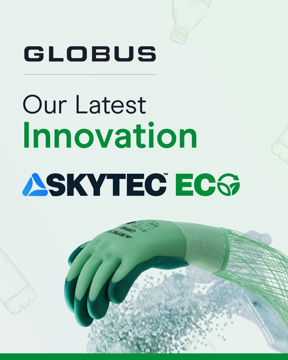 By choosing Skytec Eco, businesses can demonstrate their commitment to sustainability while also providing their workers with high-quality protection. 
 
Skytec Eco is designed to be comfortable, eco-friendly and durable.

Learn more here: globusgroup.com/skytec-eco-glo…