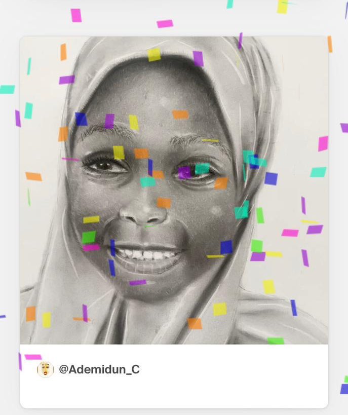 o_Ademidun_c's tweet photo. Eid Al- Adha Mubarak to our Muslim brothers and sisters in Islam🕌🐏
.
.
•Barika d’ Sarah🌙
-Grace today with a beautiful smile on your face.

Aishat’s Smile 
•available on FND, link below with a reserve of 0.2eth https://t.co/CiKhmfHUfP