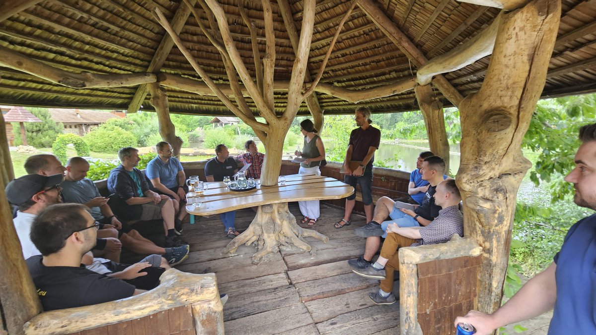 Yesterday, we were "teambuilding" and brainstorming new ideas on how to deliver you our open, sustainable and safe #energystorage systems and energy components even better 🔋 👍