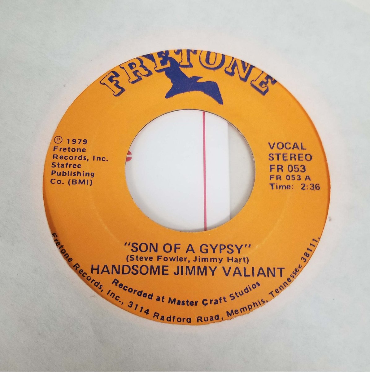 Handsome Jimmy Valiant record. Memphis late 1970s. @TheJimCornette @RealJimmyHart @JerryLawler