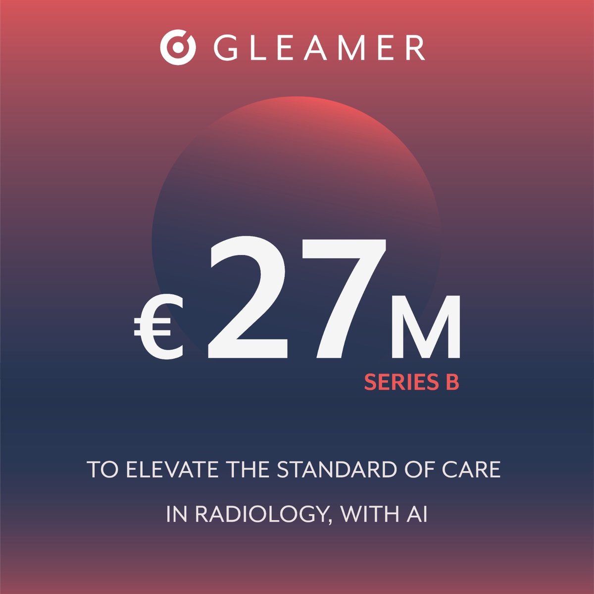 📢 We are thrilled to announce that Gleamer has successfully raised €27 million in Series B funding!

🚀 We are dedicated to revolutionizing healthcare by harnessing the power of artificial intelligence. 

To learn more: lnkd.in/epVQjf4H

#SeriesBFunding #AIinHealthcare