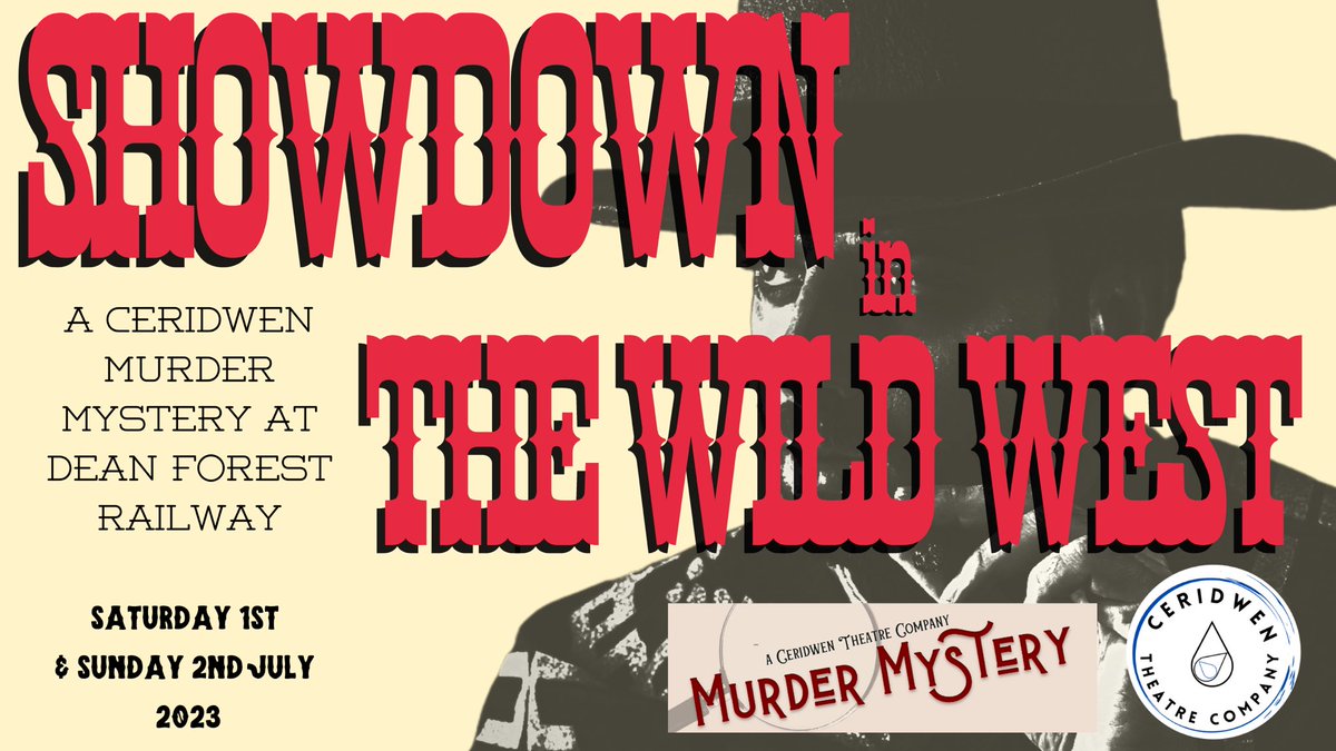 Looking forward to being back at <a href="/DeanForRailway/">Dean Forest Railway</a> this weekend for two evenings of a brand new murder mystery! 

#deanforest #forestofdean #railway #railways #gloucestershire #steamrailway #actors #actorslife #performance #wildwest #murdermystery
