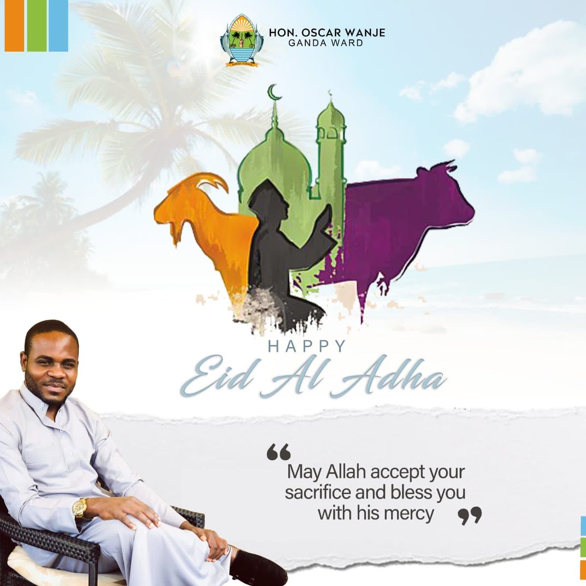 Happy Eid Al- Adha to our Muslim brothers and sisters. Allah Blessings to you all🕌