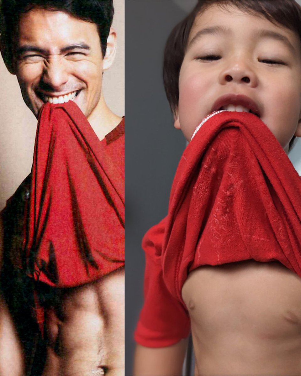 Not sure where he gets it from