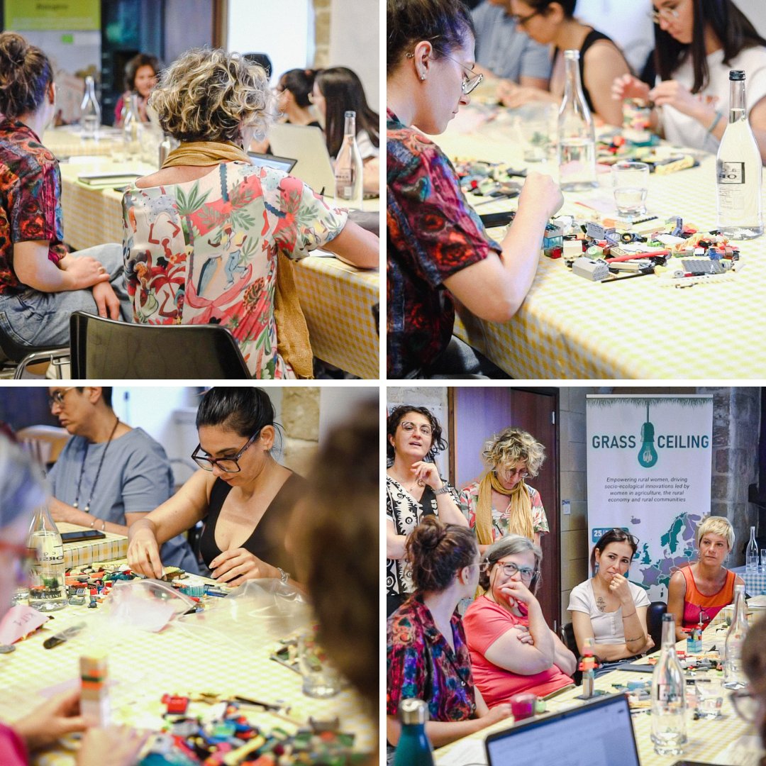 Italian Living Lab, co-led by @CIHEAMBari & @LegacoopPuglia , held its first LL meeting and associated focus group on 20 June, where seven engaged women innovators met to work on their own identity and raise awareness of their role as agents of change 👩‍🌾🚀
grassceiling.eu/italian-living…