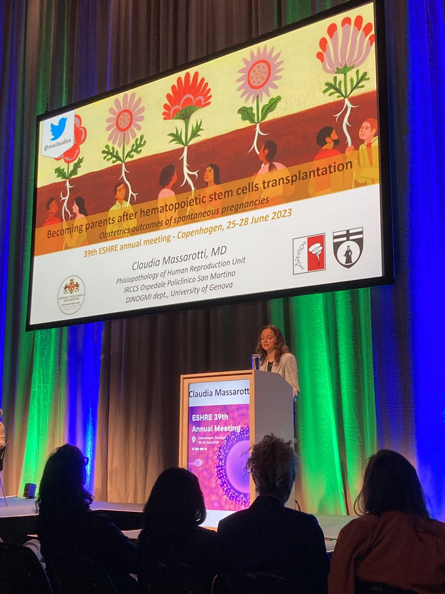 RebekkaEinenkel's tweet photo. Claudia Massarotti @maclaudiaa gave an excellent talk about spontaneous pregnancies after hematopoietic stem cells transplantation. 

https://t.co/RxV03Z1kJJ @irigiri 

#ESHRE2023 https://t.co/Btz9LAbG2s
